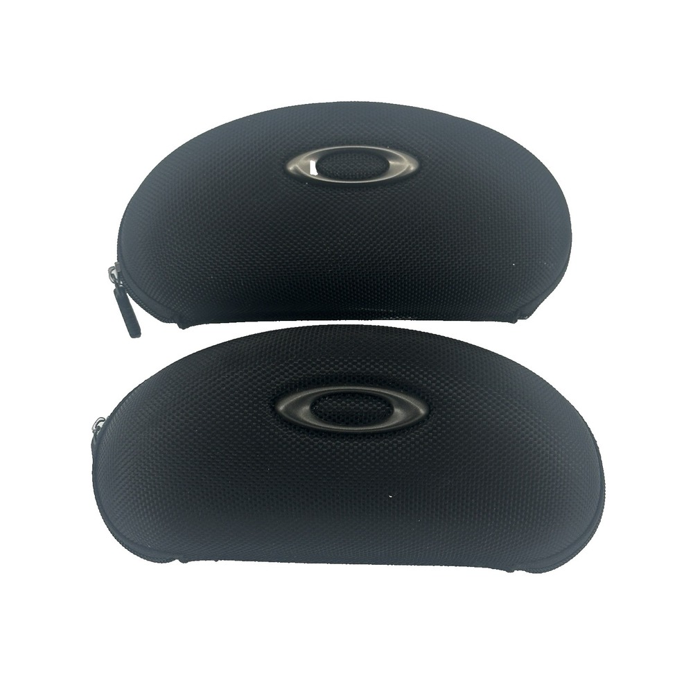 Authentic Oakley Soft Vault Sunglasses Black Hard Case - Lot of 2 - Clean